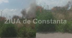 UPDATE5. O casă şi două anexe au ars în localitatea Murfatlar. Doi pompieri şi două persoane au nevoie de îngrijiri medicale! (galerie foto+video)             