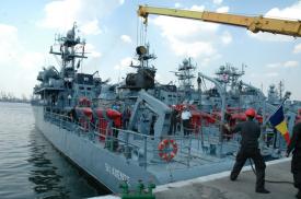 Dragorul Maritim ”Slt. Alexandru Axente” participă la exerciţii de luptă împotriva minelor marine