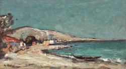 Pictura zilei „Marea la Balcic” de Gheorghe Petrașcu  