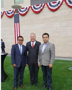 Recepție la Ambasada SUA de Ziua Independenței. Cine a fost de la Constanța 