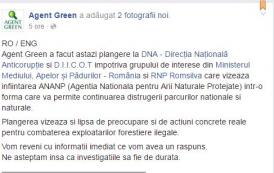Megadosar. A fost depusă plângere la DNA și DIICOT împotriva grupului de interese din Ministerul Mediului și RNP Romsilva 