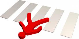 Mașina unor polițiști în misiune a lovit un pieton!