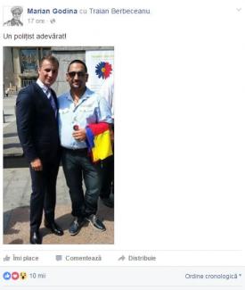 Susținut de polițistul Marian Godină, comisarul șef Traian Berbeceanu, premiat la Deva