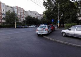 Un alt polițist local a fost surprins parcând aiurea