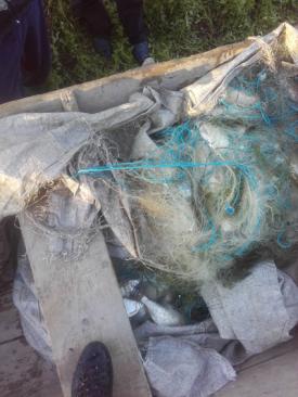 Capturi de pește pescuit ilegal, plase de pescuit monifilament și multe dosare penale