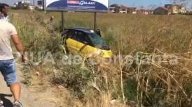 UPDATE2. Două persoane au fost rănite într-un accident produs la ieșire din Constanța. Se pare că șoferul era mort de beat! (galerie foto+video)   