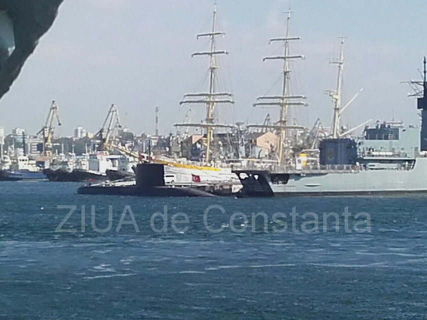 submarinul turcesc atilay tinta unui atac in portul constanta 600571 submarinul turcesc atilay tinta unui atac in portul constanta 600571