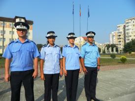 Patru ofițeri și zeci de subofițeri din cadrul Jandarmeriei Constanța au fost înaintați în grad