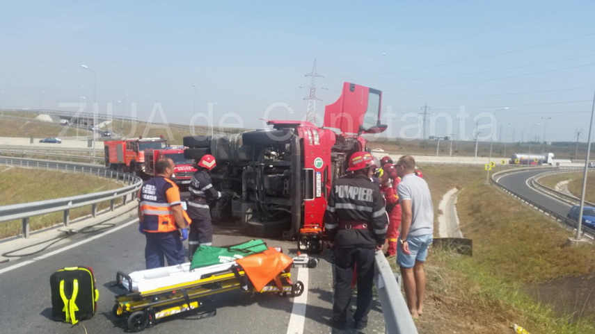 update un tir s a rasturnat in zona valu lui traian o persoana este incarcerata 604515 update un tir s a rasturnat in zona valu lui traian o persoana este incarcerata 604515