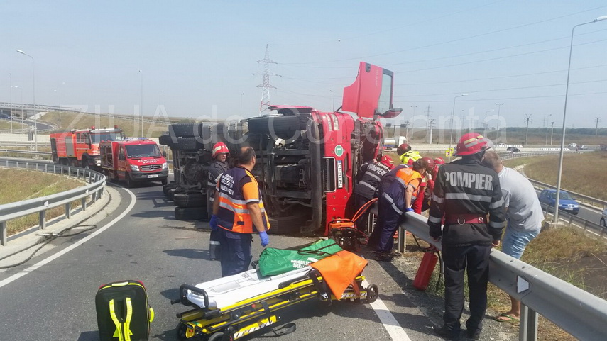 update un tir s a rasturnat in zona valu lui traian o persoana este incarcerata 604515 update un tir s a rasturnat in zona valu lui traian o persoana este incarcerata 604515