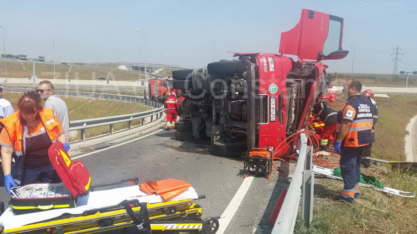 update un tir s a rasturnat in zona valu lui traian o persoana este incarcerata 604515 update un tir s a rasturnat in zona valu lui traian o persoana este incarcerata 604515