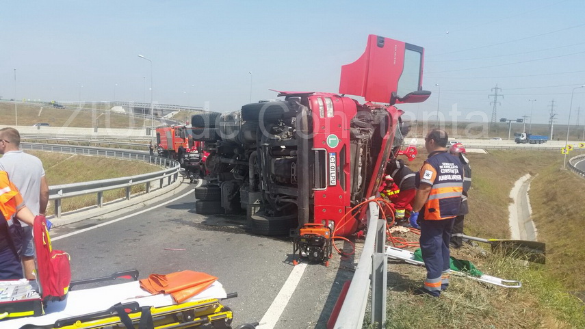 update un tir s a rasturnat in zona valu lui traian o persoana este incarcerata 604515 update un tir s a rasturnat in zona valu lui traian o persoana este incarcerata 604515