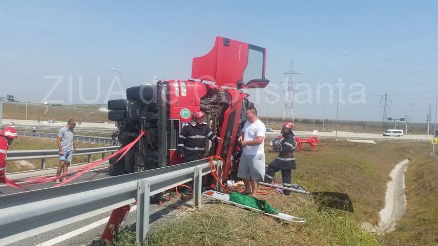 update un tir s a rasturnat in zona valu lui traian o persoana este incarcerata 604515 update un tir s a rasturnat in zona valu lui traian o persoana este incarcerata 604515