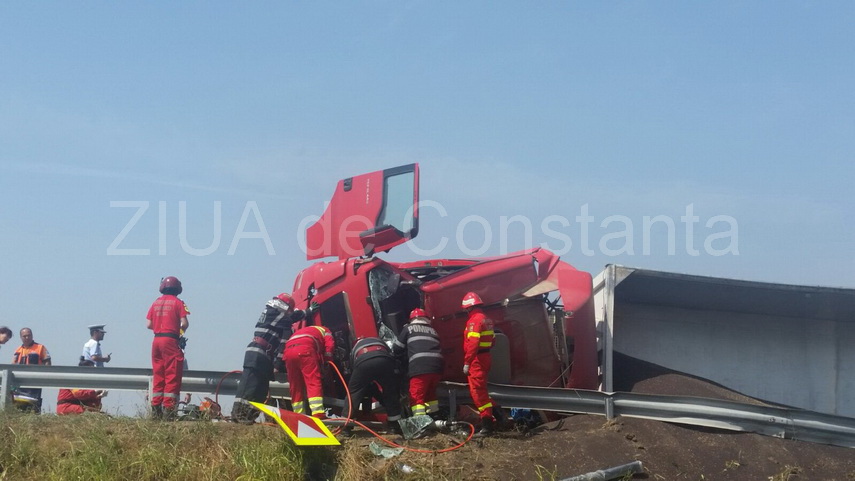 update un tir s a rasturnat in zona valu lui traian o persoana este incarcerata 604515 update un tir s a rasturnat in zona valu lui traian o persoana este incarcerata 604515