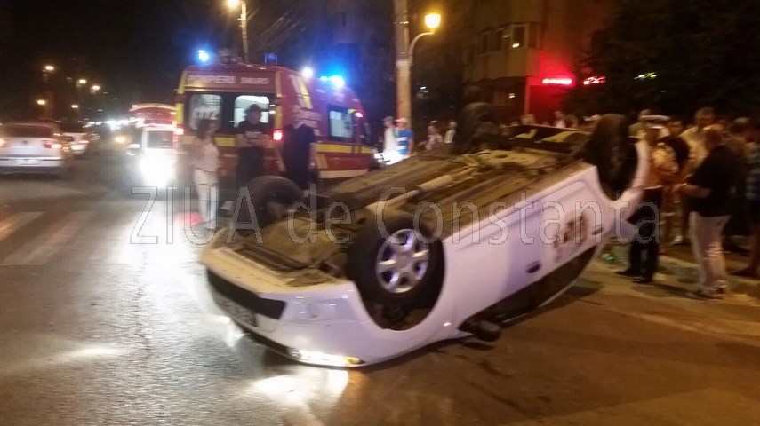 o masina e rasturnata in zona inel ii 605816 o masina e rasturnata in zona inel ii 605816