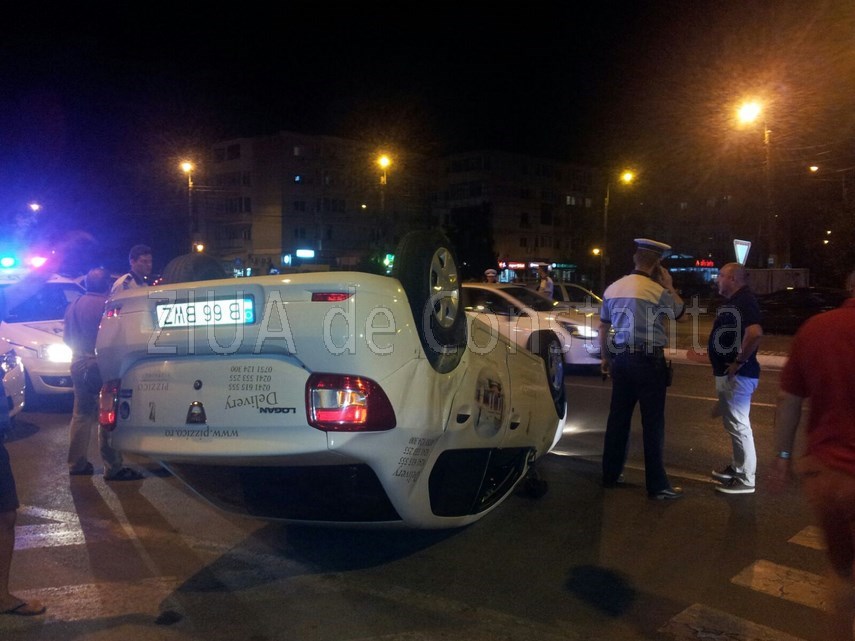 o masina e rasturnata in zona inel ii 605816 o masina e rasturnata in zona inel ii 605816