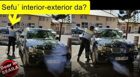 Polițist surprins în timp ce îi spăla mașina fiului adjunctului Poliției Locale
