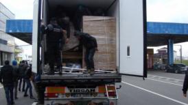 Doi copii și opt adulți, prinşi ascunşi într-un TIR la PTF Giurgiu