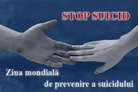 Ziua mondială pentru prevenirea suicidului Peste 800.000 de persoane se sinucid în fiecare an