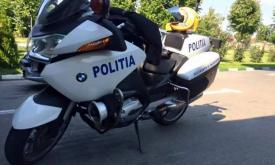 UPDATE Al doilea om al legii a căzutUn polițist pe motocicletă, din coloana oficială a președintelui României, a căzut 