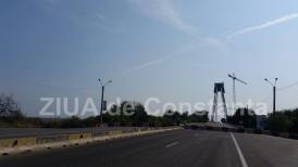 Fotoreportaj Podul de la Agigea. Cum se lucrează în a doua zi de la oprirea totală (video)