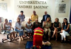ConstanțaProfesorii de la Universitatea „Andrei Şaguna”, instruiţi să acorde primul ajutor