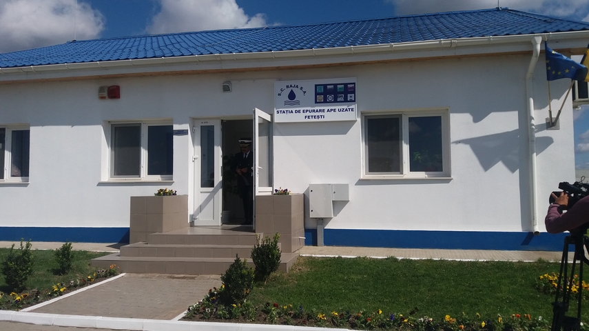 investitie sc raja sa la fetesti o noua statie de epurare a fost inaugurata 608297 investitie sc raja sa la fetesti o noua statie de epurare a fost inaugurata 608297