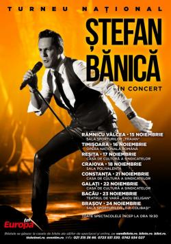 Ştefan Bănică, în concert la Casa de Cultură a Sindicatelor din Constanţa