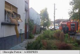 Explozie la o casă din Satu Mare. O femeie, rănită