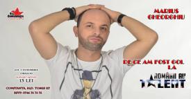 A participat la „Românii au talent” şi acum va susţine un spectacol la Constanţa  