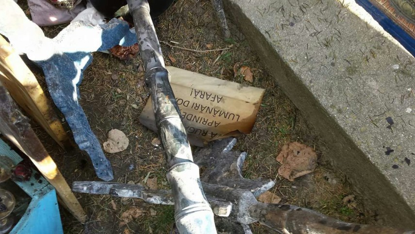 cum arata biserica rupestra din alunis devastata de incendiu galerie foto 616722 cum arata biserica rupestra din alunis devastata de incendiu galerie foto 616722