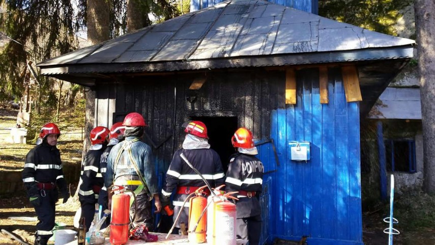 cum arata biserica rupestra din alunis devastata de incendiu galerie foto 616722 cum arata biserica rupestra din alunis devastata de incendiu galerie foto 616722