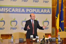 Traian Băsescu – “Pilonii pe care se axează programa PMP pentru alegerile de pe 11 decembrie natalitate, educație și sănătate”