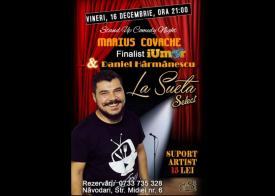 Spectacol susţinut de Marius Covache, finalist iUmor