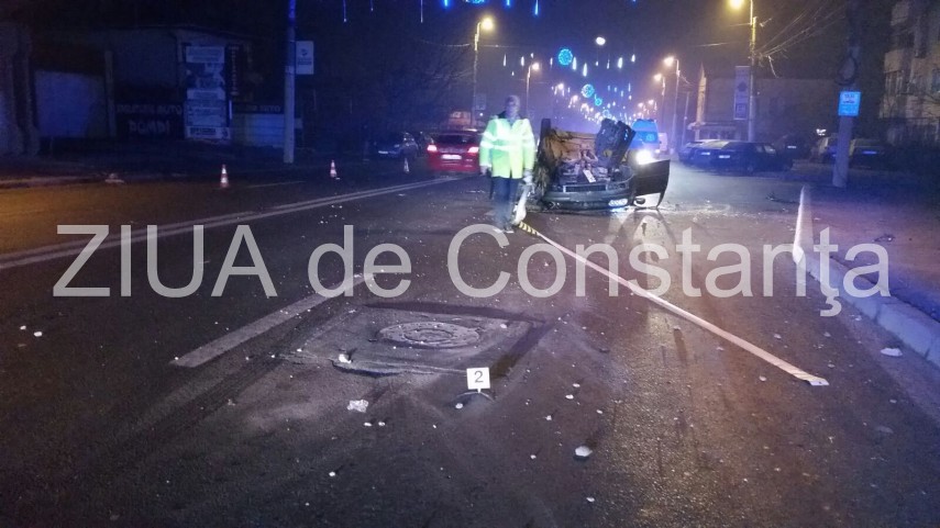 accident grav la constanta o masina s a rasturnat 618325 accident grav la constanta o masina s a rasturnat 618325