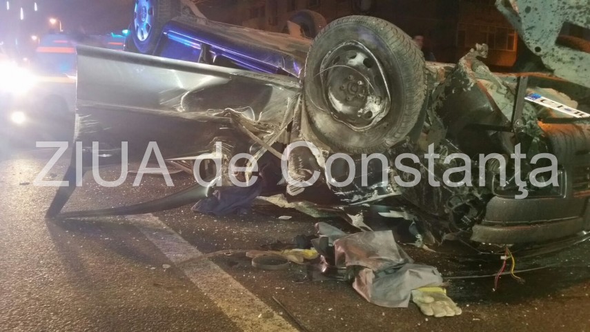 accident grav la constanta o masina s a rasturnat 618325 accident grav la constanta o masina s a rasturnat 618325