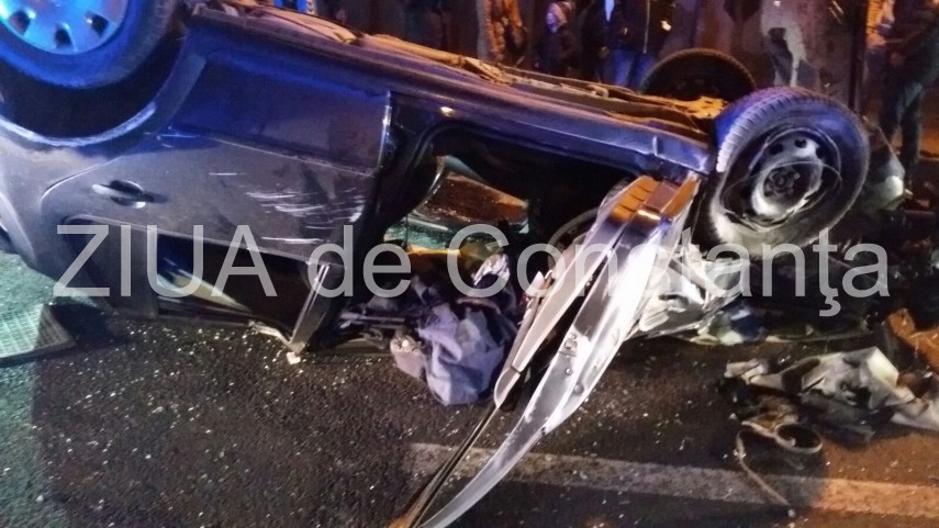 accident grav la constanta o masina s a rasturnat 618325 accident grav la constanta o masina s a rasturnat 618325
