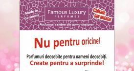 Moş Crăciun aduce cadouri de la Famous Luxury Perfumes!    