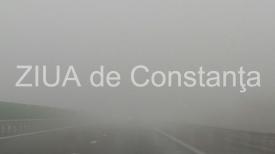 Circulație îngreunată pe două drumuri naționale, din cauza ceţii