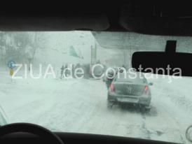 UPDATE 7. Atenție! A2, închisă pe ambele sensuri de mers Se închid toate drumurile naționale și județene din Constanţa               