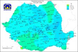Ora 19.00. Județul Constanța. Temperaturi și indice de răcire. Ce diferențe sunt. Care erau temperaturile resimțite 
