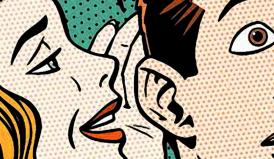 Banc El şi ea în pat. Sună telefonul. Ea răspunde....