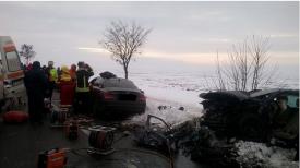 Accident grav Un bărbat a murit, alte două persoane au fost rănite