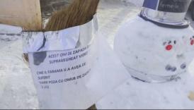 Anunț inedit Vrea să se îmbogăţească din vânzarea oamenilor de zăpadă