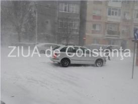 UPDATE. Ninge la Constanţa Cod Galben de vânt, valabil în judeţul Constanţa 