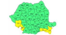 ANM Cod galben de vânt, ninsoare și viscol în Constanța