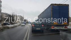 UPDATE 1. Trafic îngreunat în zonele Doraly și Dacia din Constanța (video)  