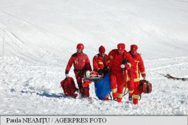 Exercițiu de salvare a unor persoane surprinse de avalanșă