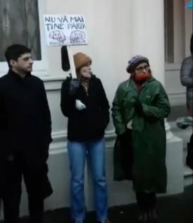 Protest Londra „Dacă aș fi fost votant PSD, tot în stradă eram!\