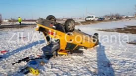 UPDATE 1. Accident rutier în Cumpăna  (galerie foto+video)        